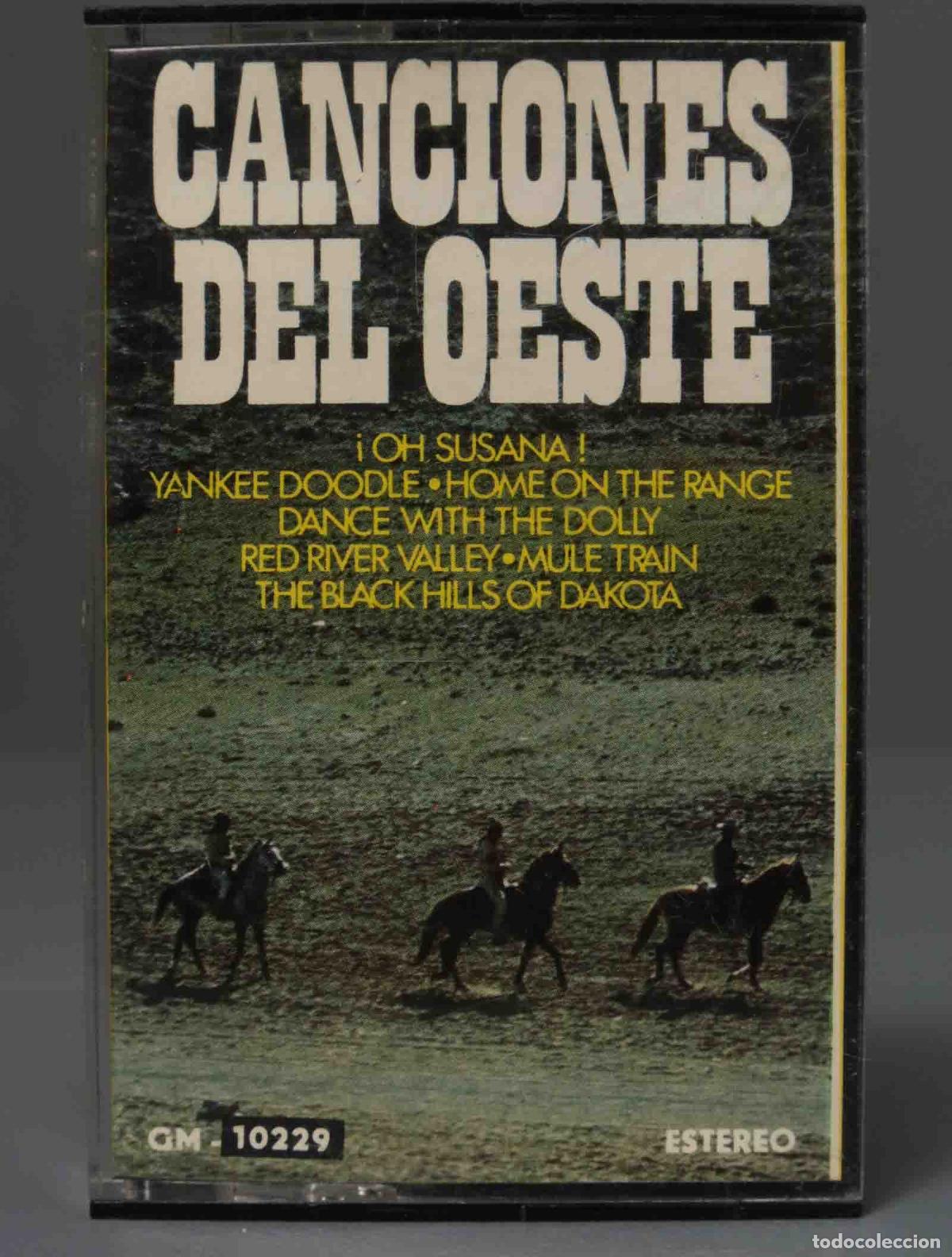 Casetes antiguos: CASSETTE. CANCIONES DEL OESTE
