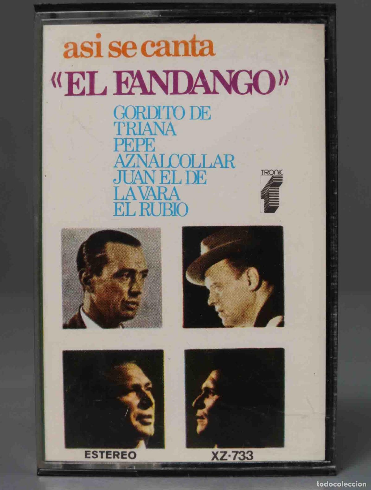 Casetes antiguos: CASSETTE. ASI SE CANTA EL FANDANGO
