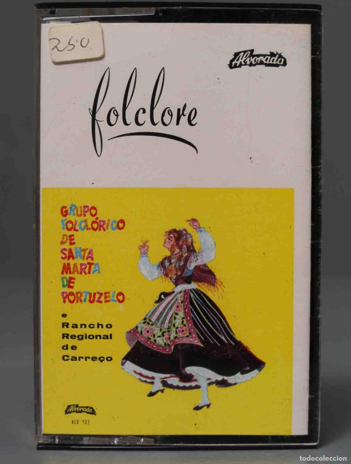 Casetes antiguos: CASSETTE. FOLCLORE. SANTA MARTA DE PORTUZELO. CARRE&Ccedil;O