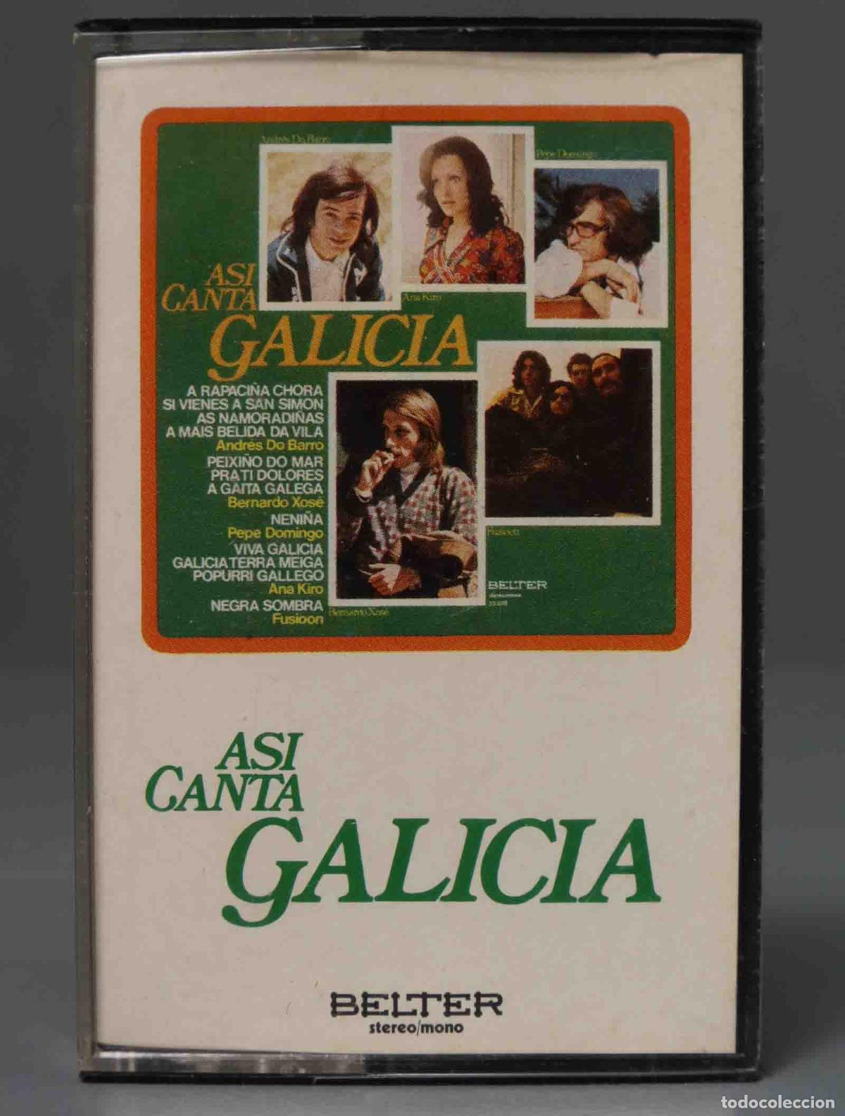 Cassettes Anciennes: CASSETTE. As&iacute; Canta Galicia