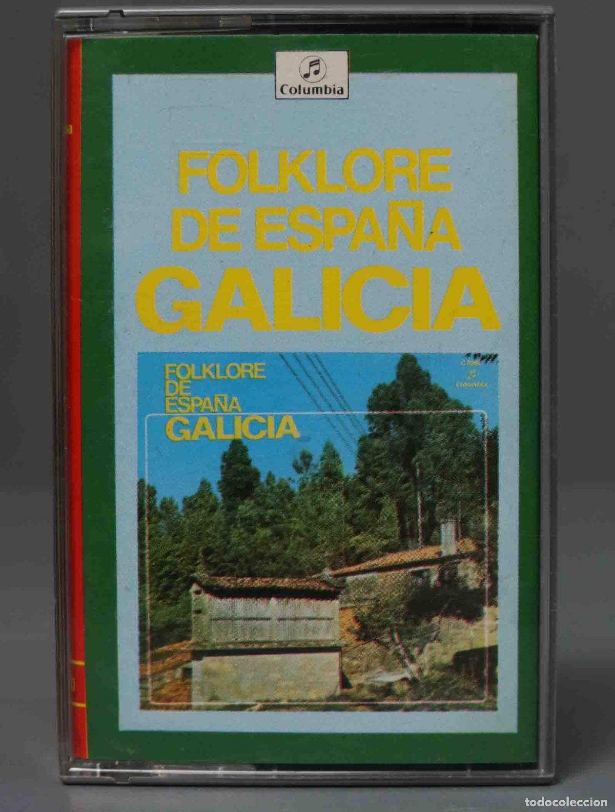 Casetes antiguos: CASSETTE. FOLKLORE DE ESPA&Ntilde;A GALICIA