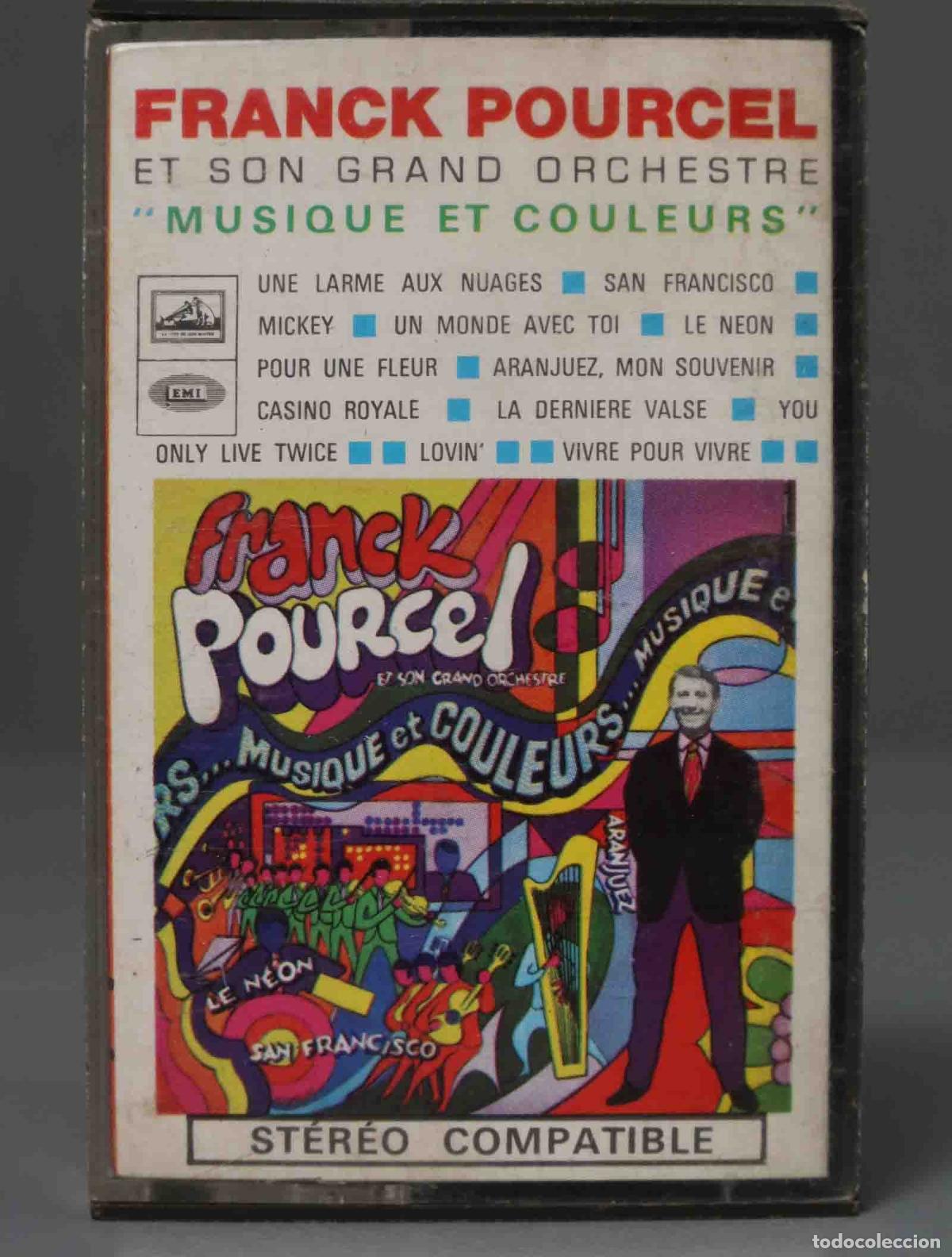 Casetes antiguos: CASSETTE. MUSIQUE ET COULEURS. POURCEL - Foto 1