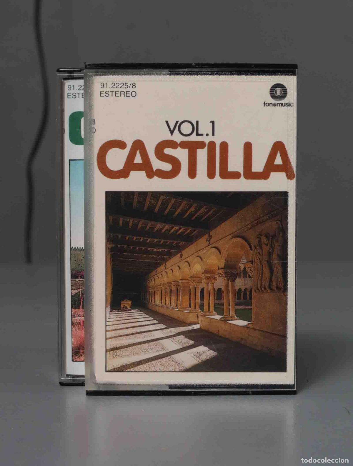 Cassette antiche: 2 CASSETTE. CASTILLA. VOL 1 Y 2