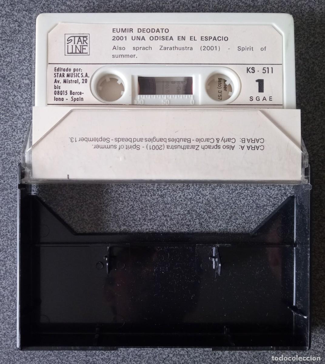 Casetes antiguos: Casete Eumir Deodato 2001 Una Odisea Del Espacio - Foto 3
