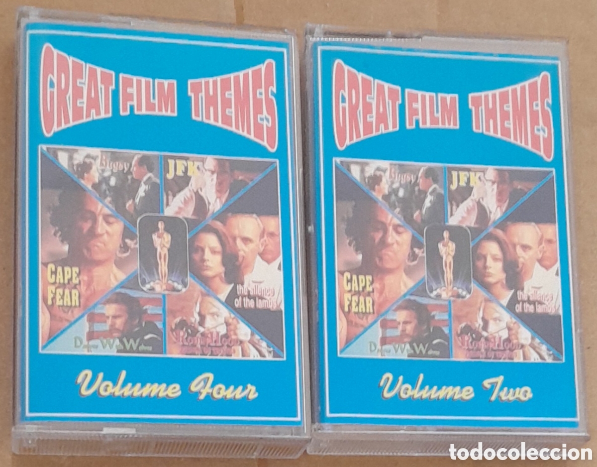 Casetes antiguos: GREAT FILM THEMES - 4 CASETES