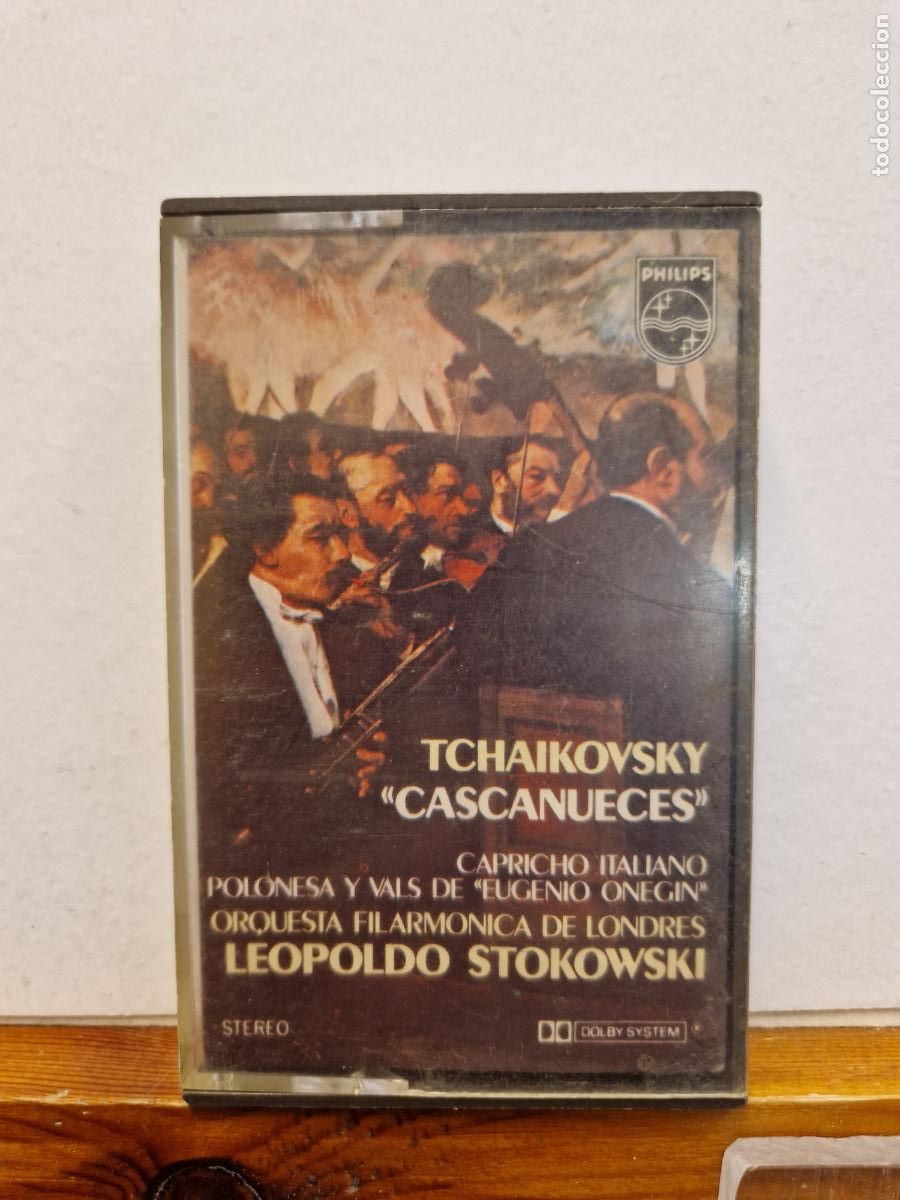 Casetes antiguos: CASETE. TCHAIKOVSKY. LEOPOLD STOKOWSKI. - Foto 1
