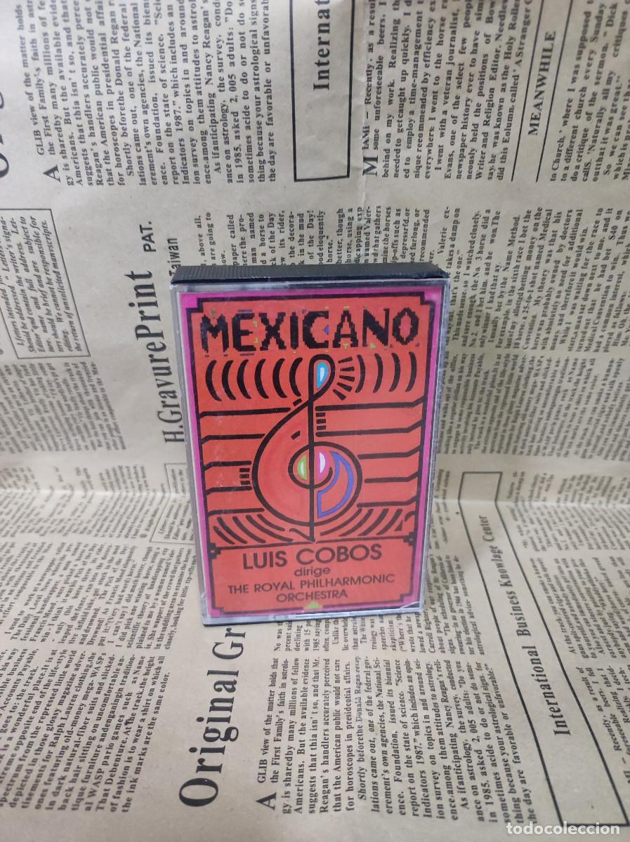 Casetes antiguos: Luis Cobos Dirige The Royal Philharmonic Orchestra &ndash; Mexicano - Foto 1