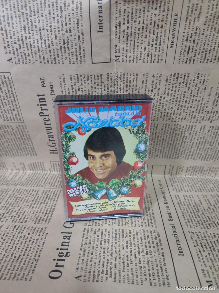 Casetes antiguos: Julio Madrid &ndash; Canta a la Navidad - Foto 1