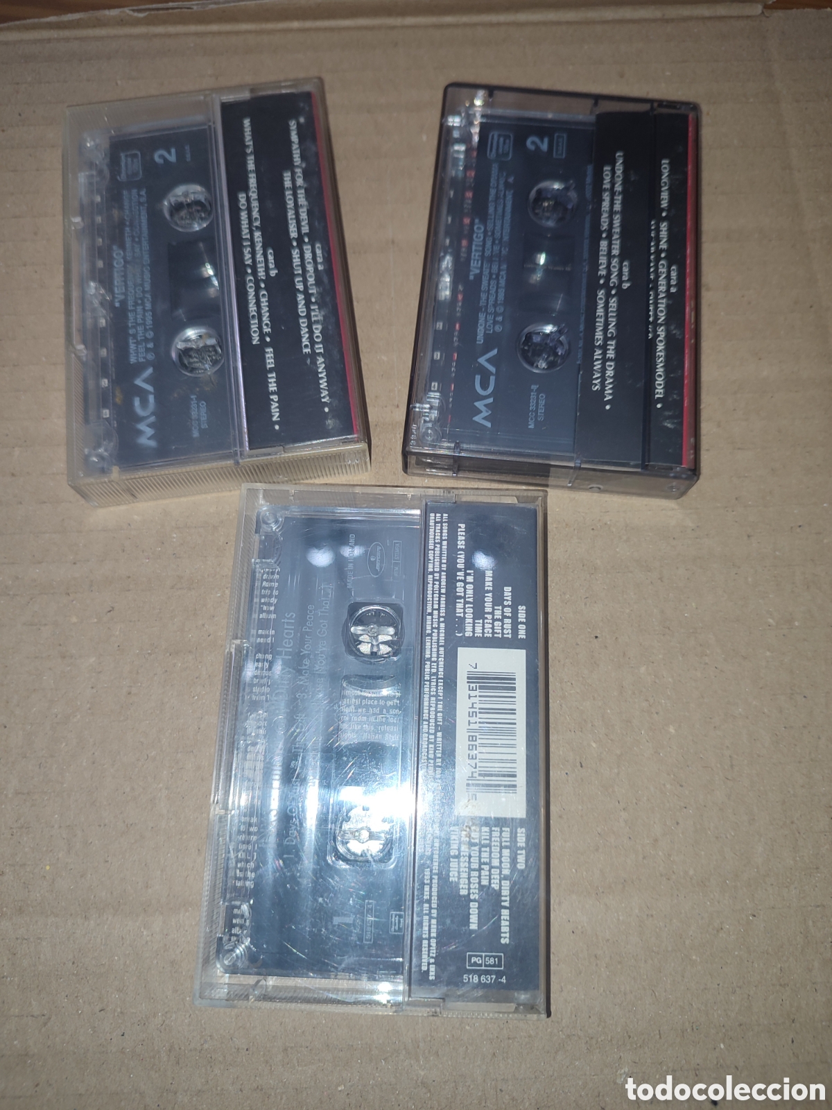 Casetes antiguos: Lote de 3 cassettes de Inxs y recopilatorios - Foto 2