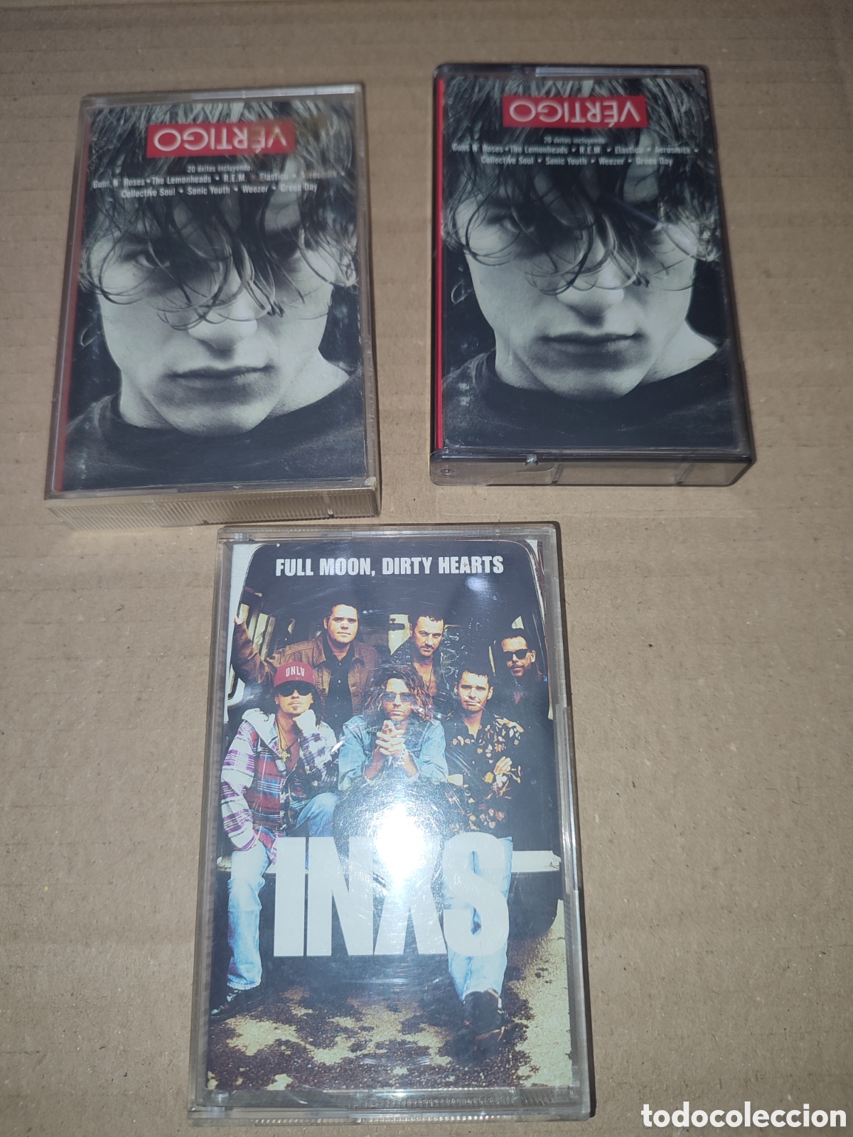 Casetes antiguos: Lote de 3 cassettes de Inxs y recopilatorios - Foto 1
