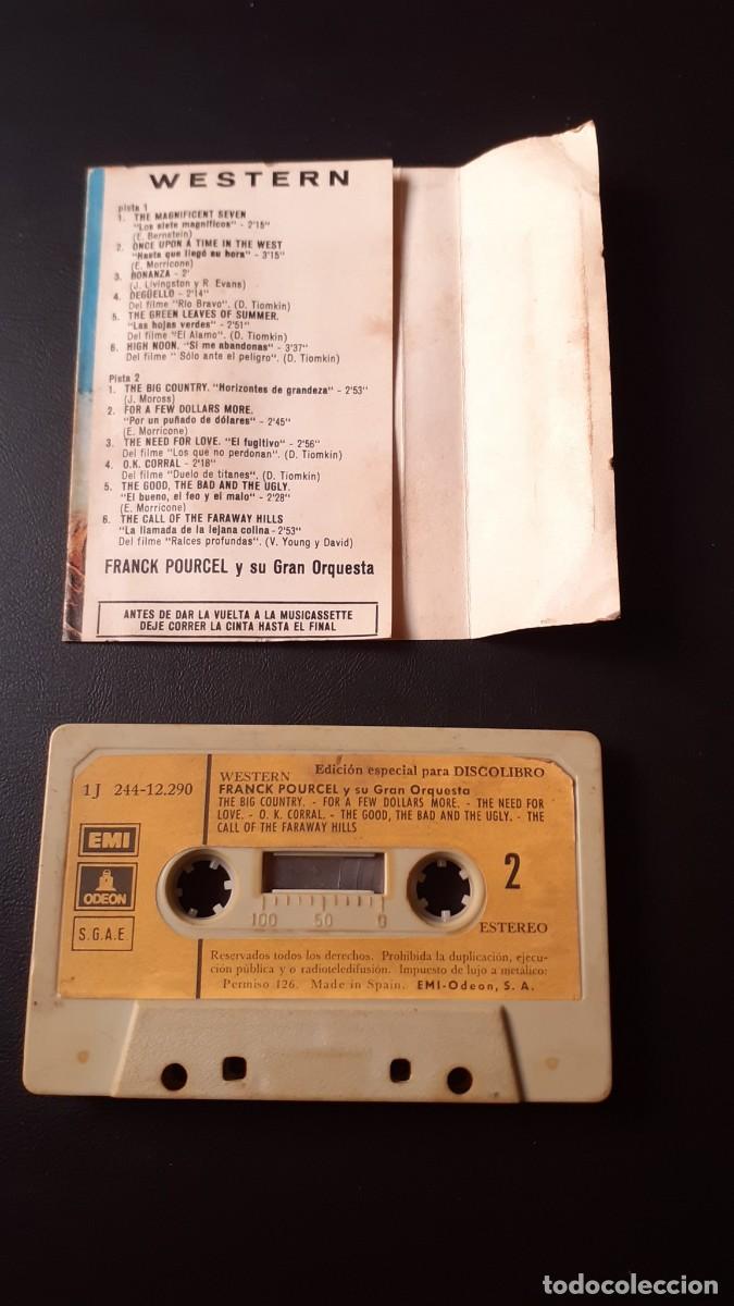 Casetes antiguos: Frank Pourcel - Western (Cinta Casete) - Foto 2
