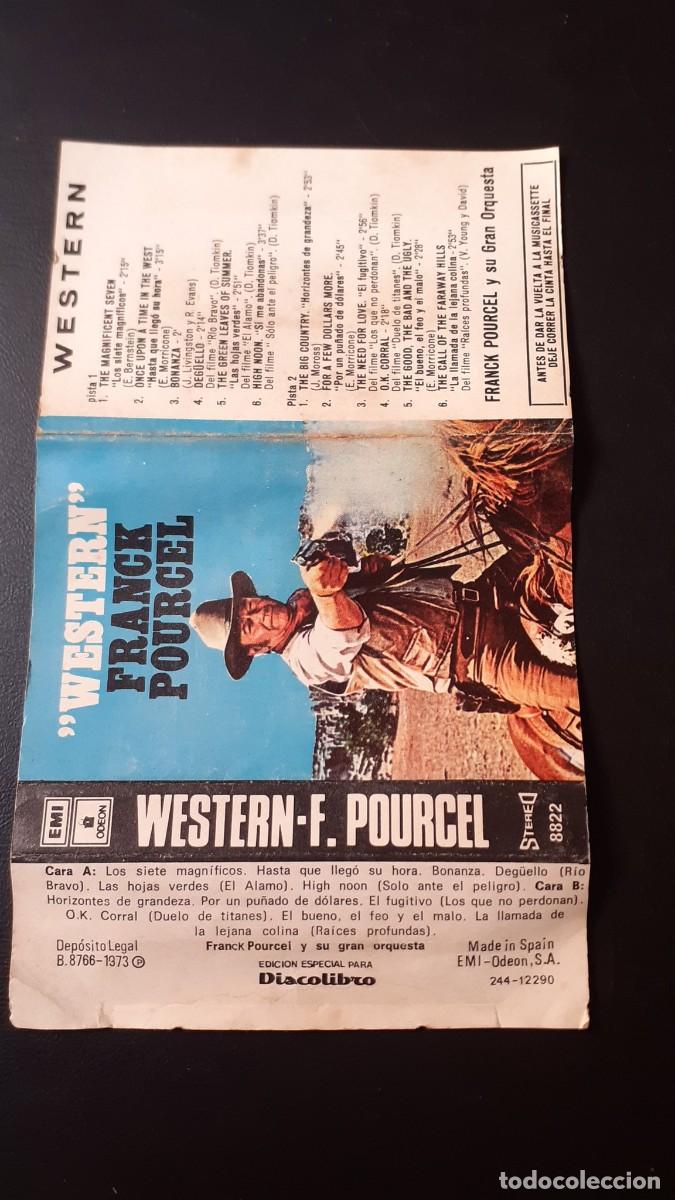 Casetes antiguos: Frank Pourcel - Western (Cinta Casete) - Foto 5