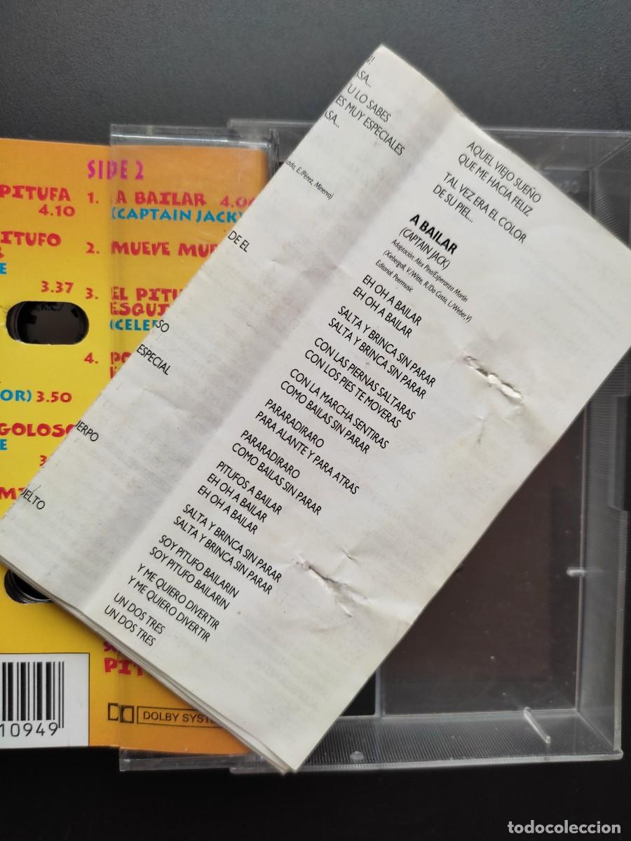 Casetes antiguos: LOTE CINTAS CASSETTES PITUFOS - Foto 3
