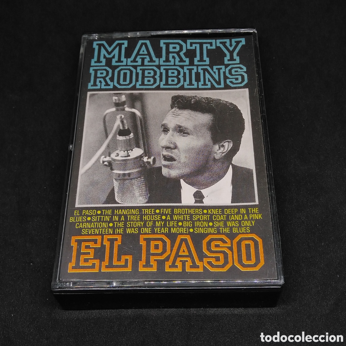 Casetes antiguos: MARTY ROBBINS - EL PASO - CASETE - 1987 - Foto 1