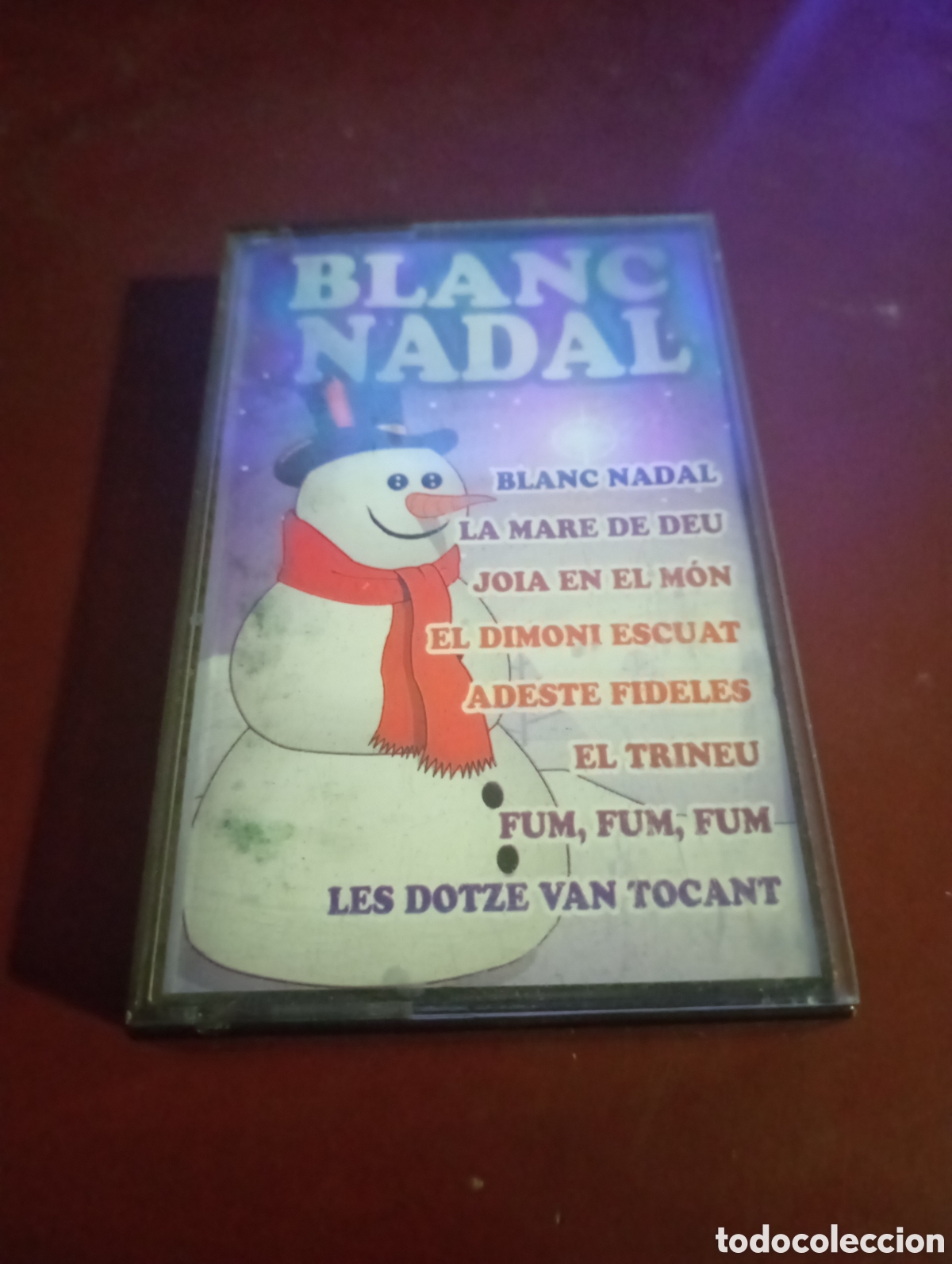 Casetes antiguos: Casete blanc nadal