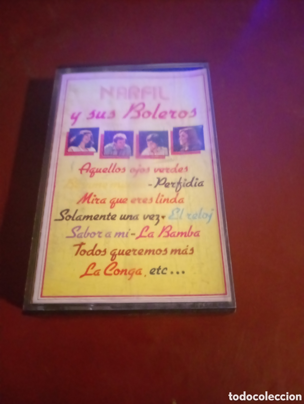 Casetes antiguos: Casete narfil y sus boleros - Foto 1