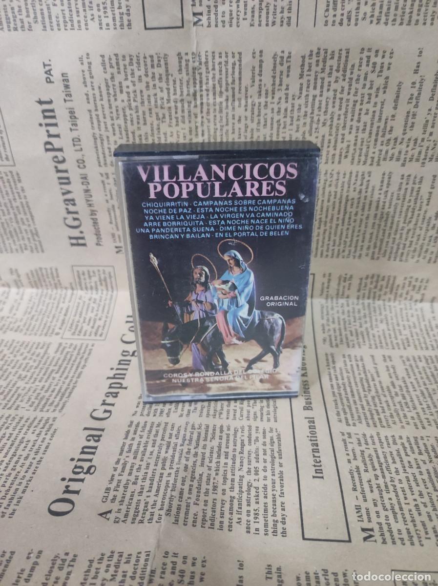 Casetes antiguos: VILLANCICOS POPULARES - Foto 1