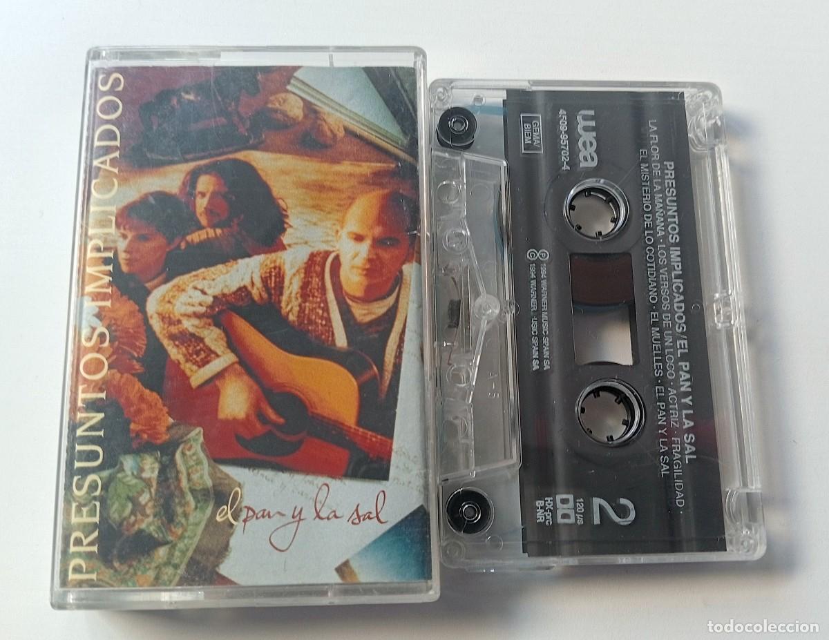 Casetes antiguos: CASSETTE PRESUNTOS IMPLICADOS - EL PAN Y LA SAL - Foto 1