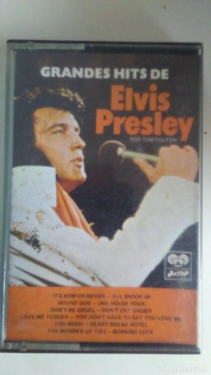 Casetes antiguos: GRANDES HITS DE ELVIS PRESLEY - Foto 1