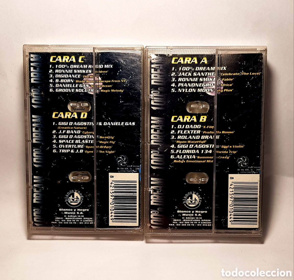 Casetes antiguos: 100% Dream unico ejemplar en casete - Foto 2