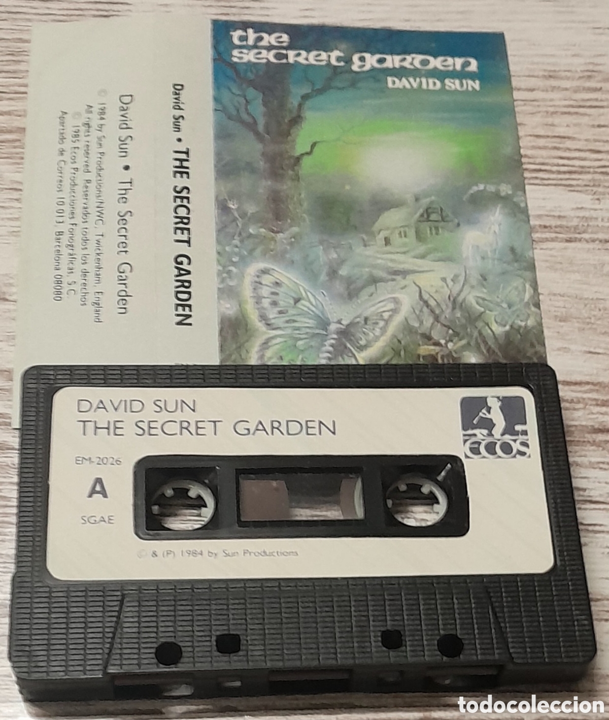 Casetes antiguos: DAVID SUN - THE SECRET GARDEN - Foto 1