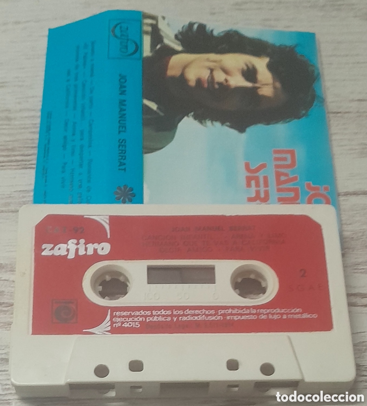 Casetes antiguos: JOAN MANUEL SERRAT - Foto 1