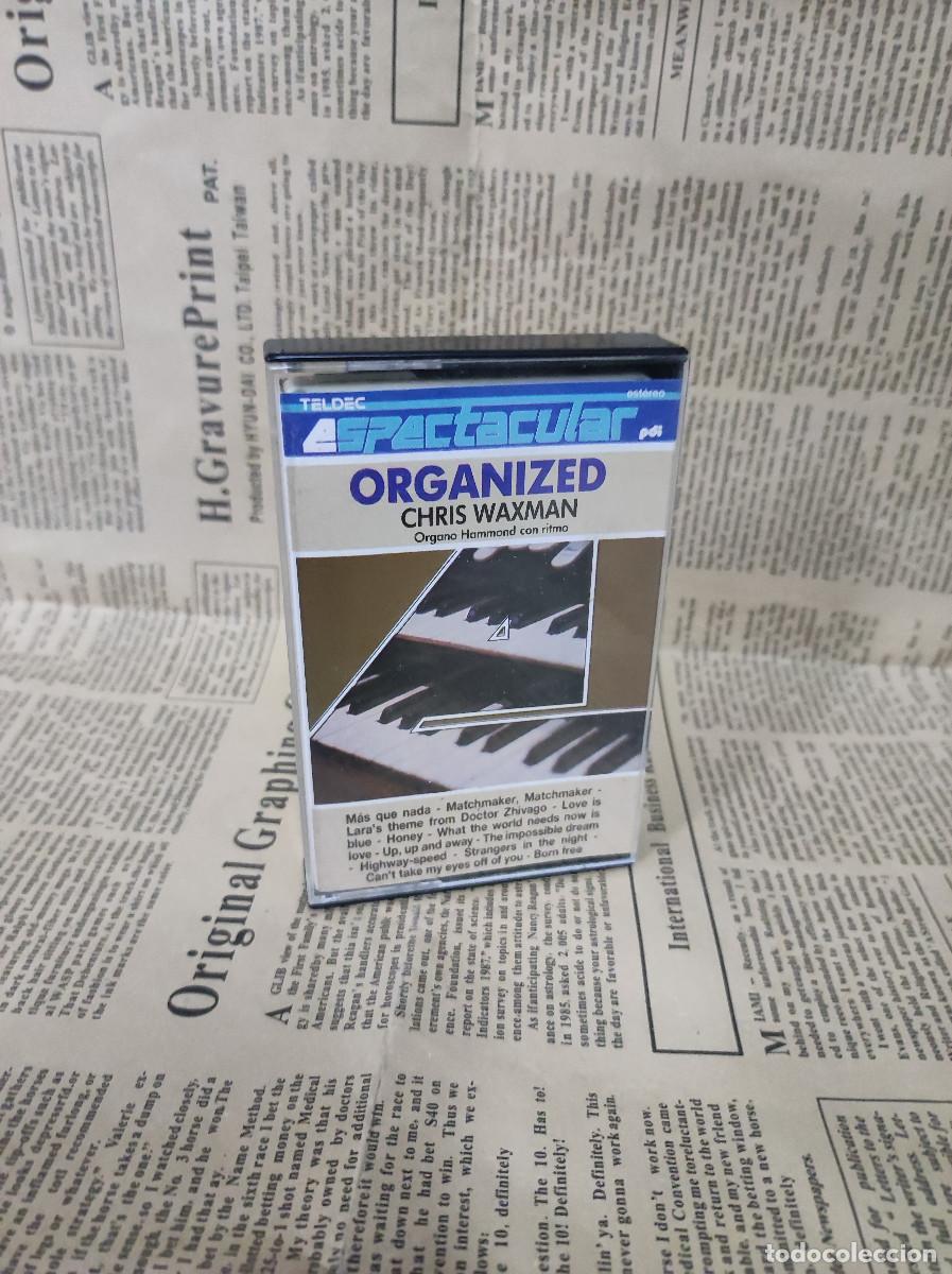 Casetes antiguos: ORGANIZED CHRIS WAXMAN - Foto 1