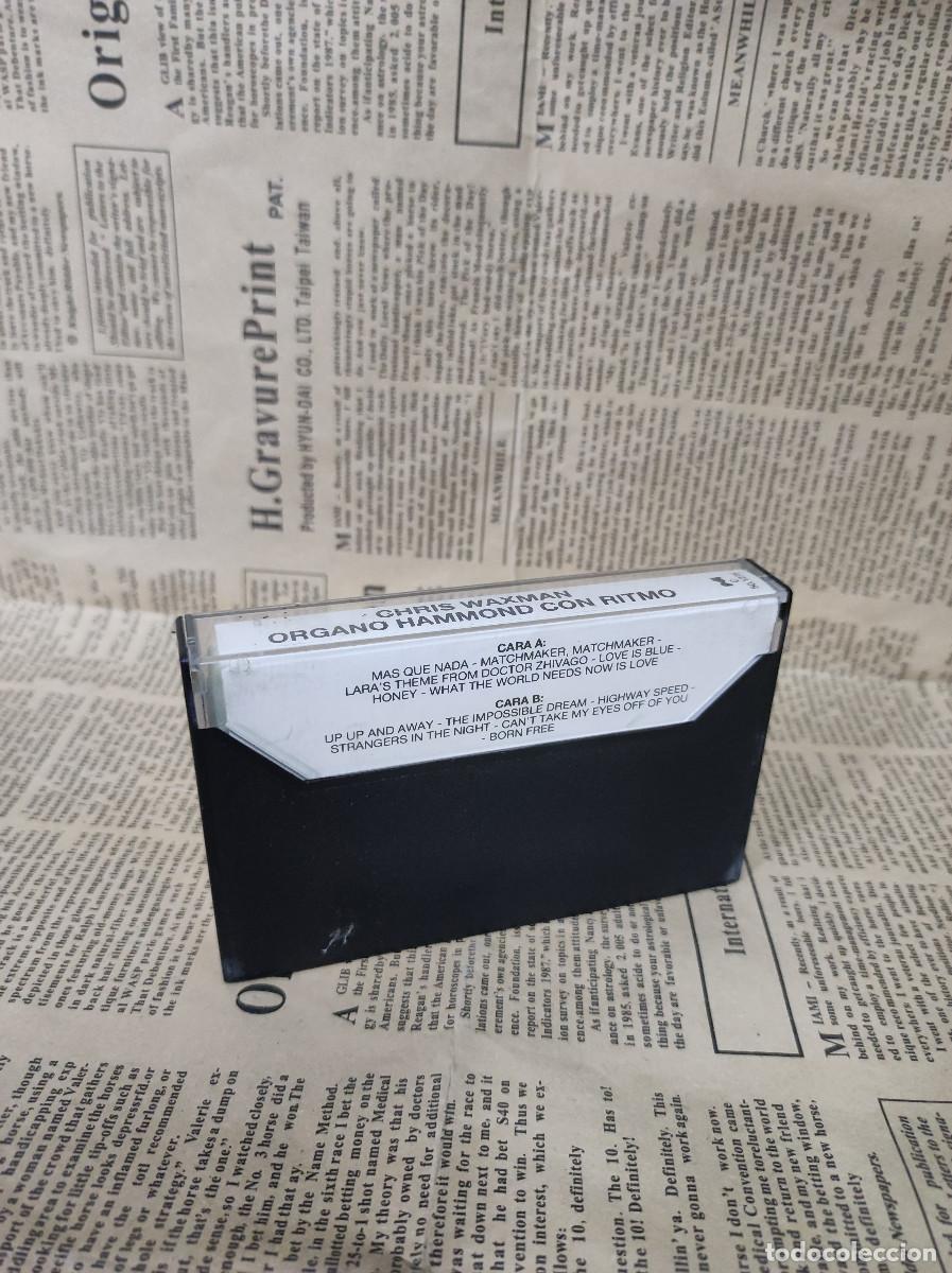 Casetes antiguos: ORGANIZED CHRIS WAXMAN - Foto 2