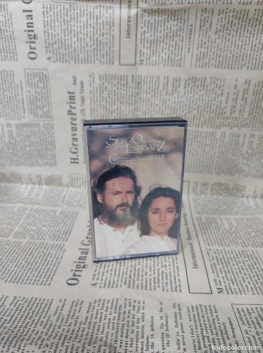 Casetes antiguos: SERGIO Y ESTIBALIZ CUIDADO CON LA NOCHE - Foto 1