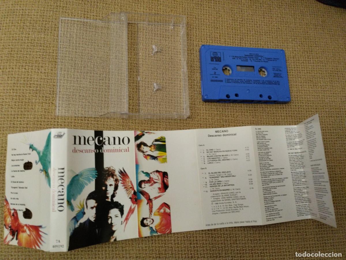 Casetes antiguos: Cinta Cassette antigua Mecano - Foto 3