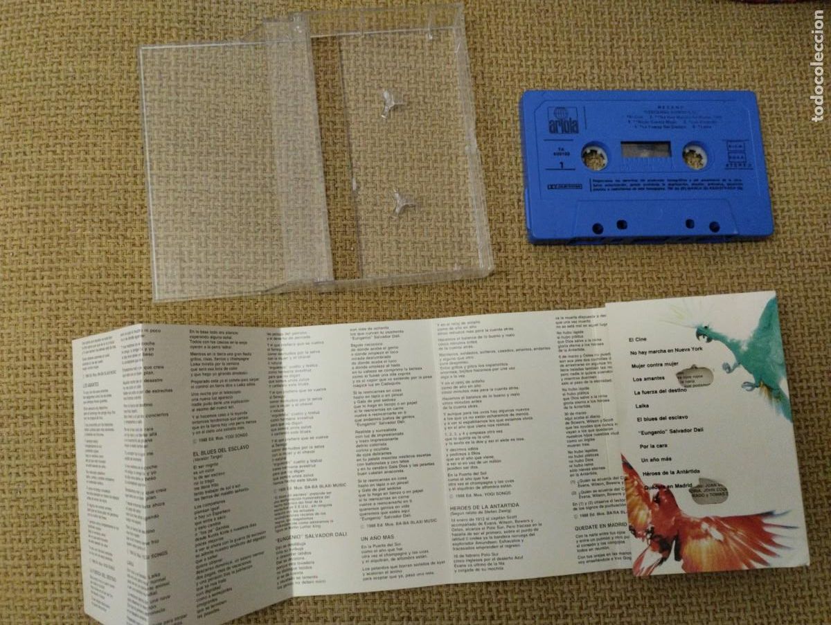 Casetes antiguos: Cinta Cassette antigua Mecano - Foto 4