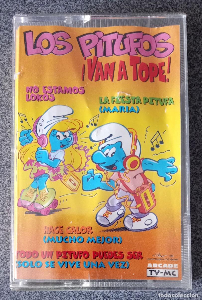 Casetes antiguos: Casete Los Pitufos - Foto 1