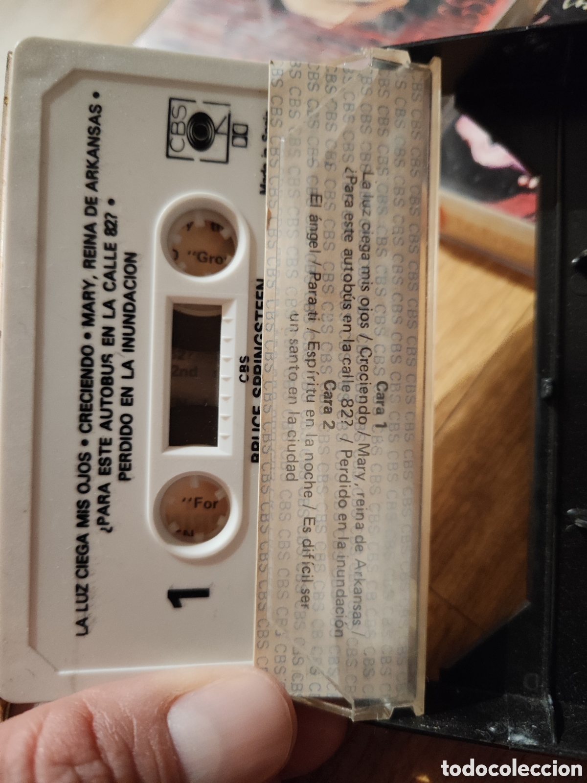 Casetes antiguos: Cassette Bruce Springsteen - Foto 3