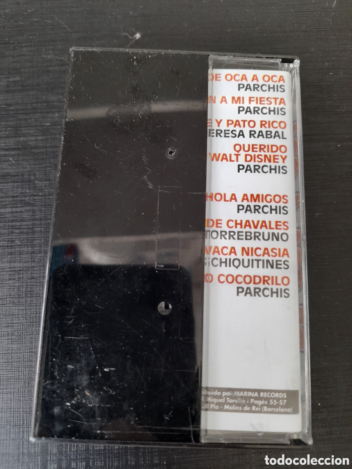Casetes antiguos: ANTIGUA CINTA DE CASSETTE, DE OCA A OCA. PARCHIS. - Foto 2