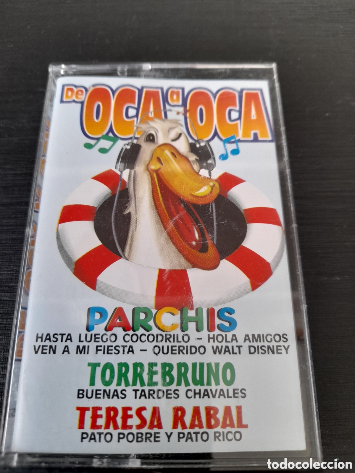 Casetes antiguos: ANTIGUA CINTA DE CASSETTE, DE OCA A OCA. PARCHIS. - Foto 1