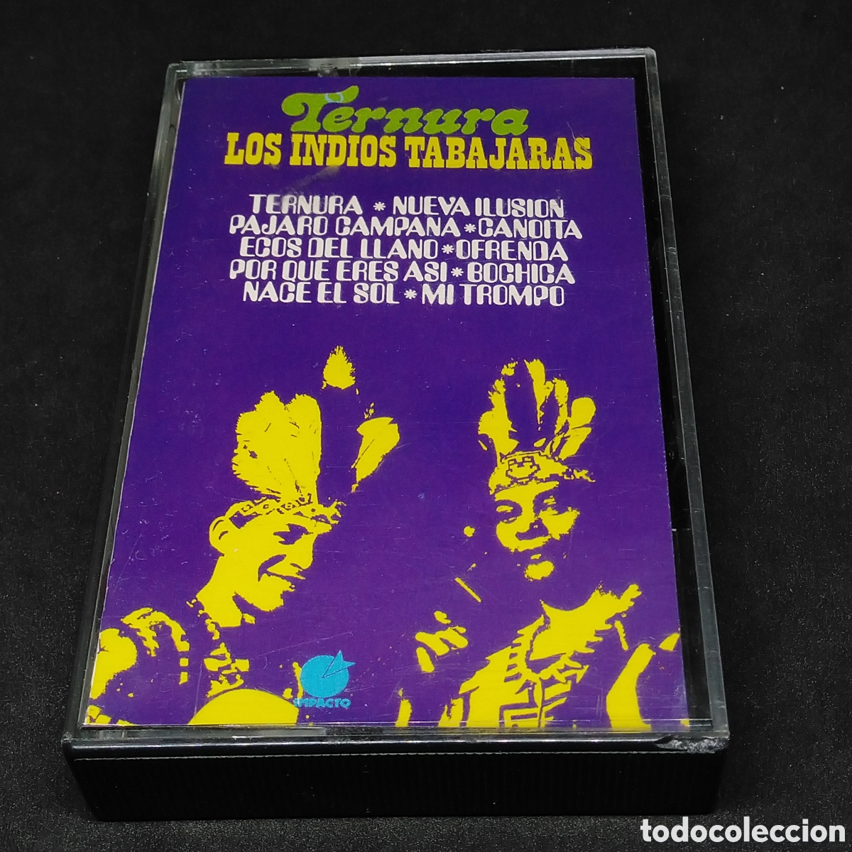 Casetes antiguos: LOS INDIOS TABAJARAS - TERNURA - CASETE - 1977 - Foto 1