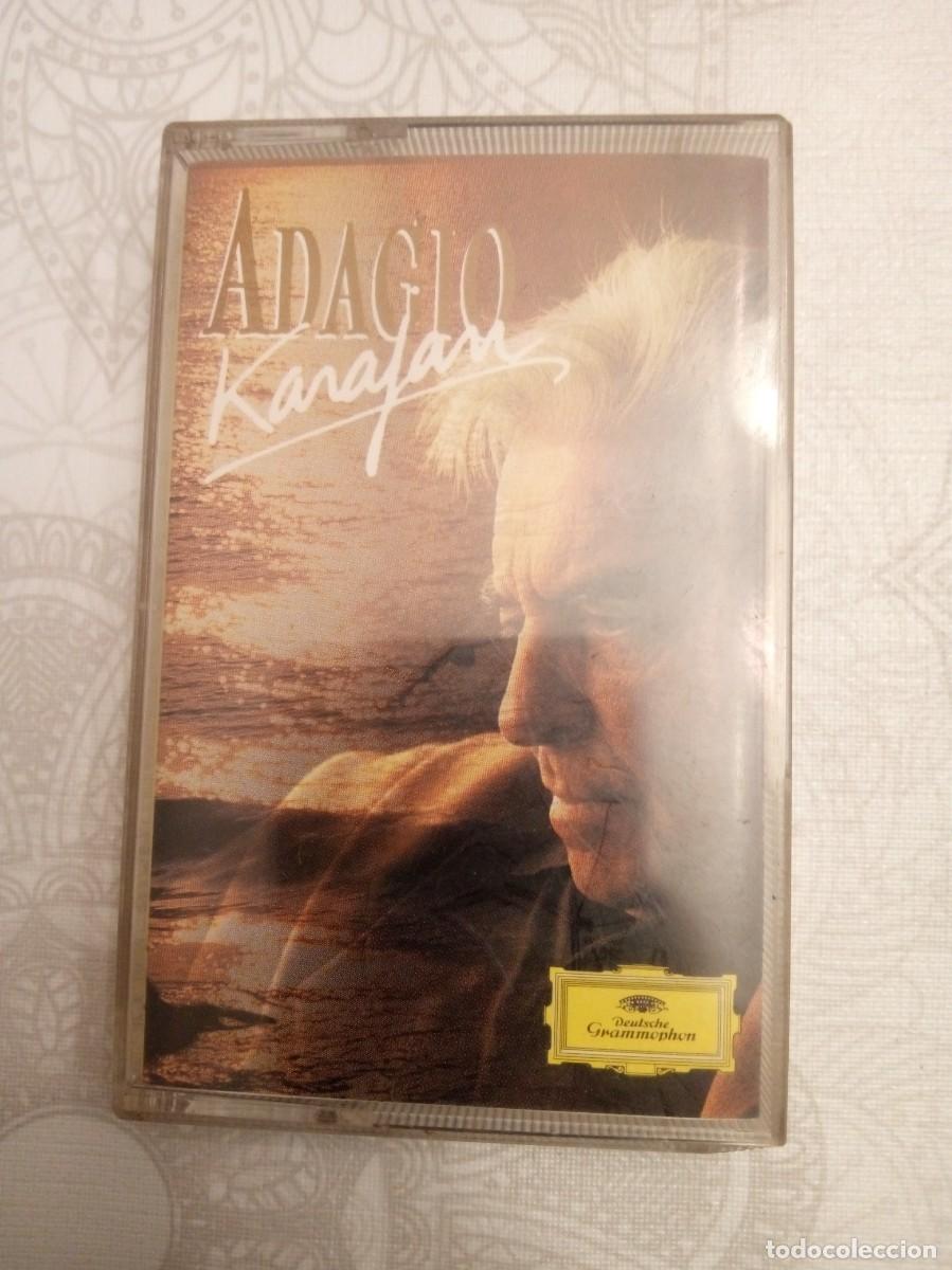 Casetes antiguos: Casete Adagio Karajan - Foto 1