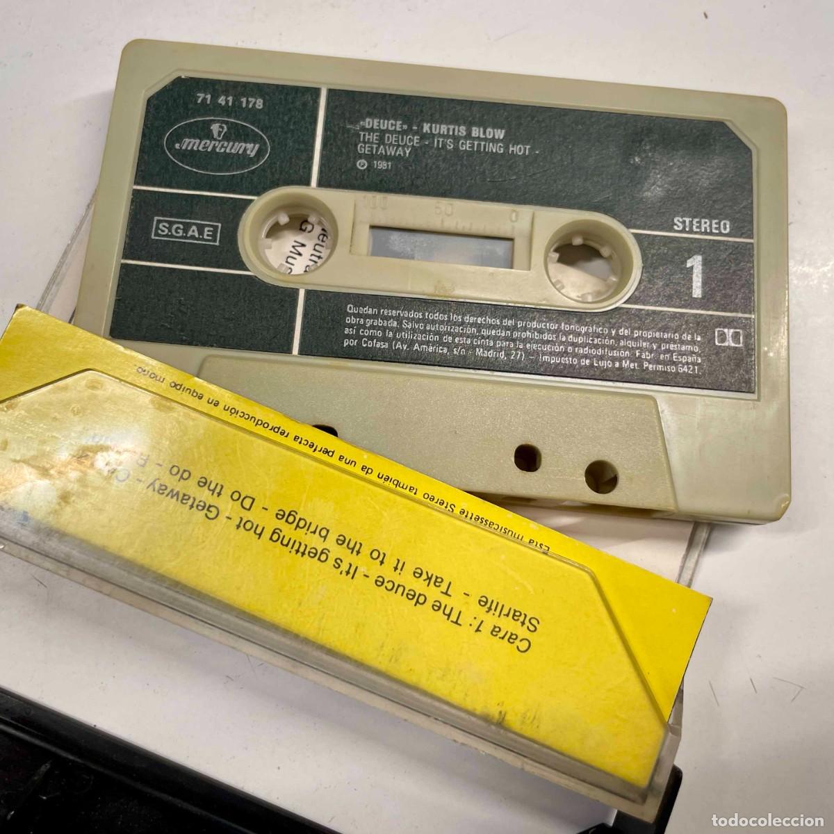 Casetes antiguos: Kurtis Blow &lrm;&ndash; Deuce Casete edici&oacute;n 1981 - Foto 3