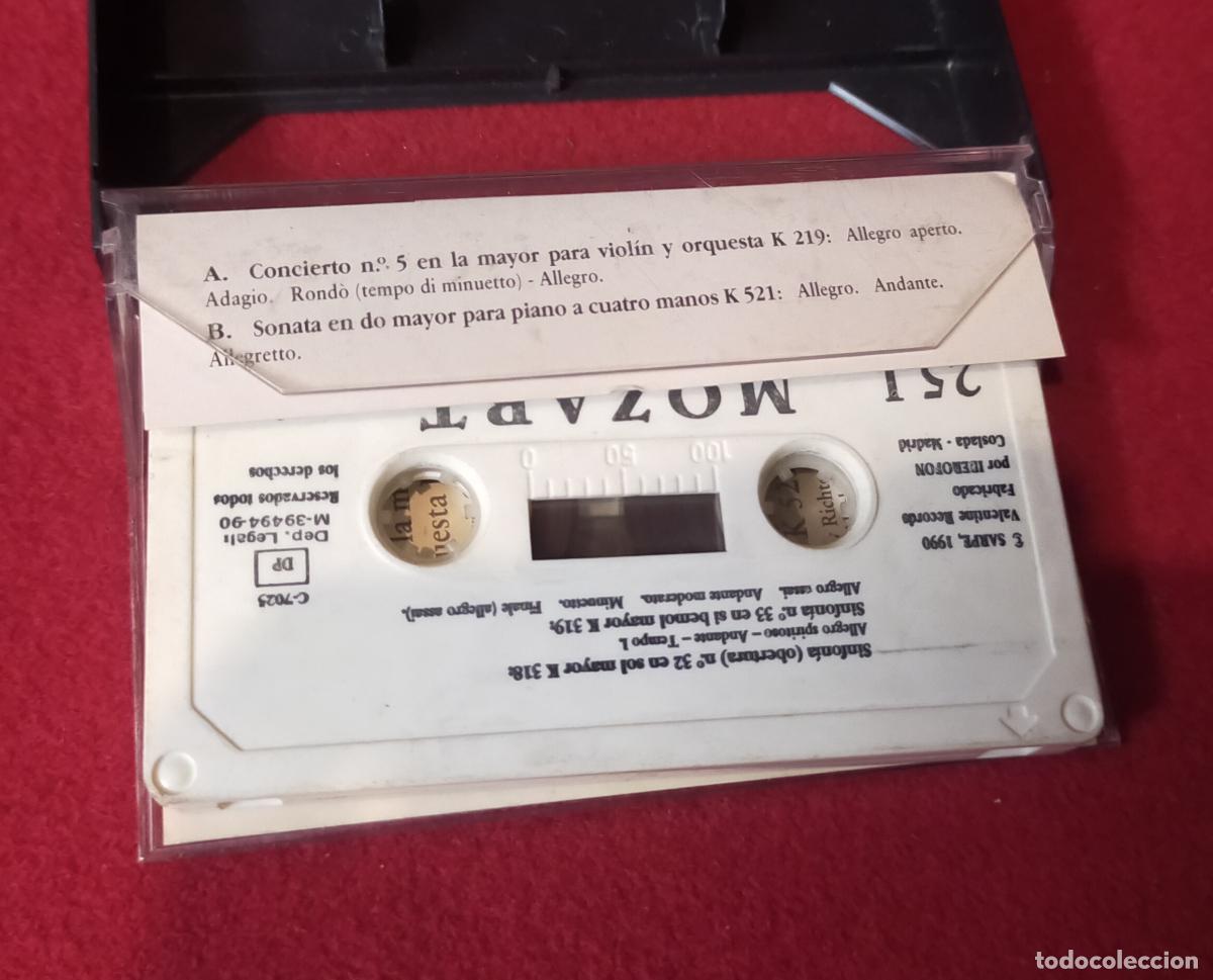 Casetes antiguos: MOZART EDICION BICENTENARIO - 16 - CASETE - Foto 2