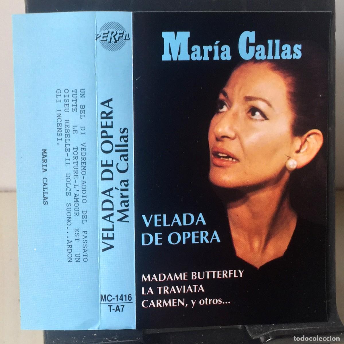 Casetes antiguos: Mar&iacute;a Callas - Velada de &Oacute;pera - Cassette - Foto 3