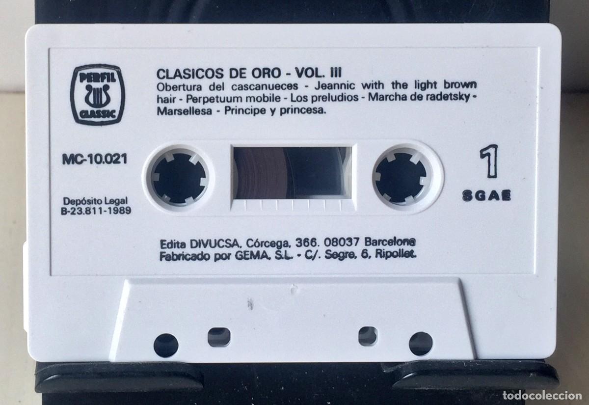 Casetes antiguos: Cl&aacute;sicos de Oro Vol. 1 - Cassette - Foto 5