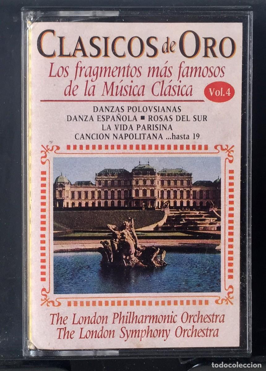 Casetes antiguos: Cl&aacute;sicos de Oro Vol. 4 - Cassette - Foto 1