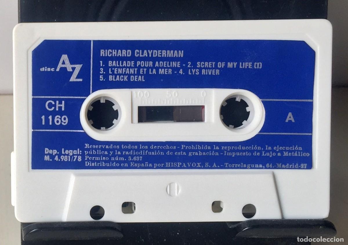 Casetes antiguos: Richard Clayderman - Balada para Adeline - Cassette - Foto 5
