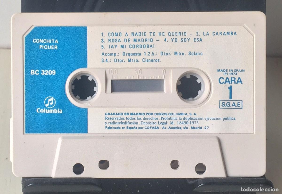 Casetes antiguos: Conchita Piquer - Cassette - Foto 5