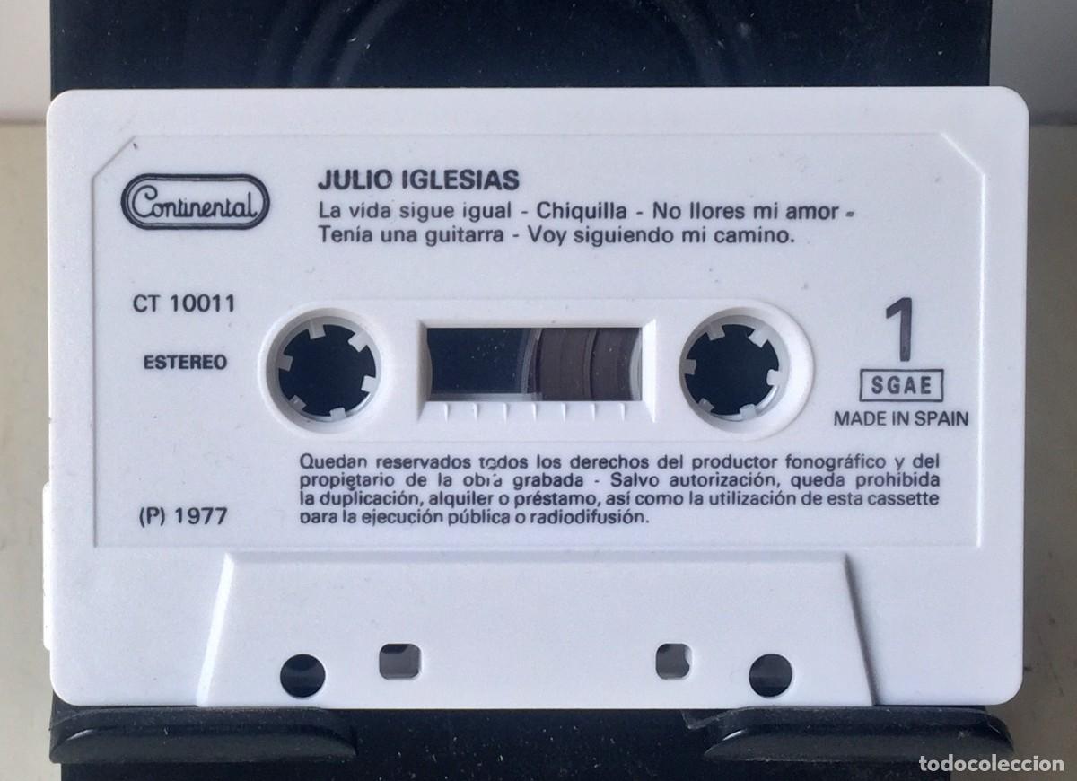 Casetes antiguos: Julio Iglesias - Grandes &Eacute;xitos - Cassette - Foto 5