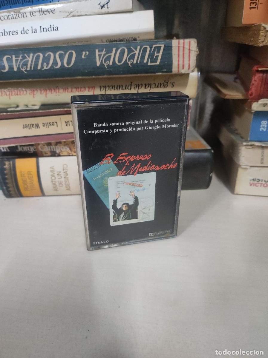 Casetes antiguos: AD Giorgio Moroder &ndash; El Expreso De Medianoche (Banda Sonora Original De La Pel&iacute;cula) - Foto 1