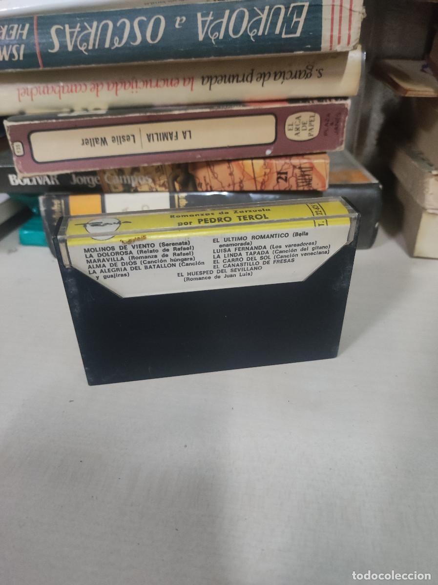 Casetes antiguos: ROMANZAS DE ZARZUELA PEDRO TEROL - Foto 2