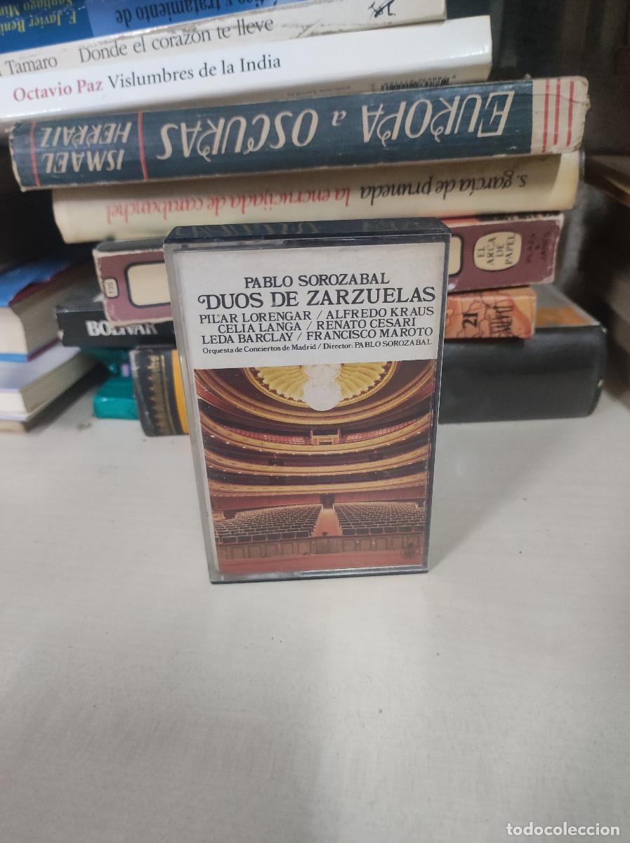 Casetes antiguos: PABLO SOROZABAL DUOS DE ZARZUELAS - Foto 1