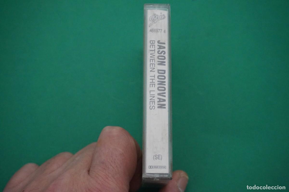 Casetes antiguos: CASETE - JASON DONOVAN - BETWEEN THE LINES - Foto 4
