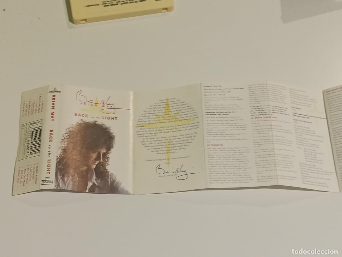Casetes antiguos: Cassette Brian May Back to the light - Foto 3